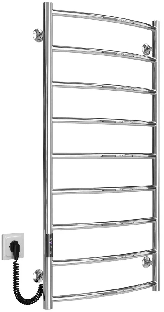 Рушникосушка Deffi Класік П9 500x1000 Е Хром, JD03, Ліве підключення (C.DK.100.50.9.E.C.L.1) ціна 7657 грн - фотографія 2