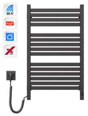 Рушникосушка Navin Авангард X 480x800 Sensor з WI-FI, лівобічна (12-272155-4880) ціна 7490 грн - фотографія 2