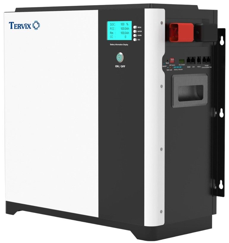 Система резервного живлення Tervix BANKA Pro Line (5 kWh) - Tervix Pro Line S 12kW + Tervix Pro Line LiFePO4 51,2V 100 Ah, 698511 інструкція - зображення 6