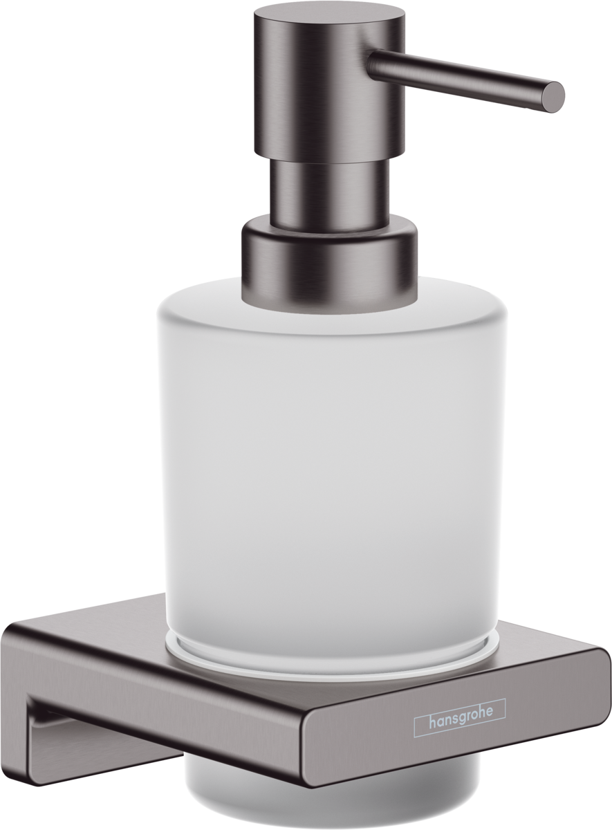 Дозатор жидкого мыла Hansgrohe AddStoris Brushed Black Chrome 41745340