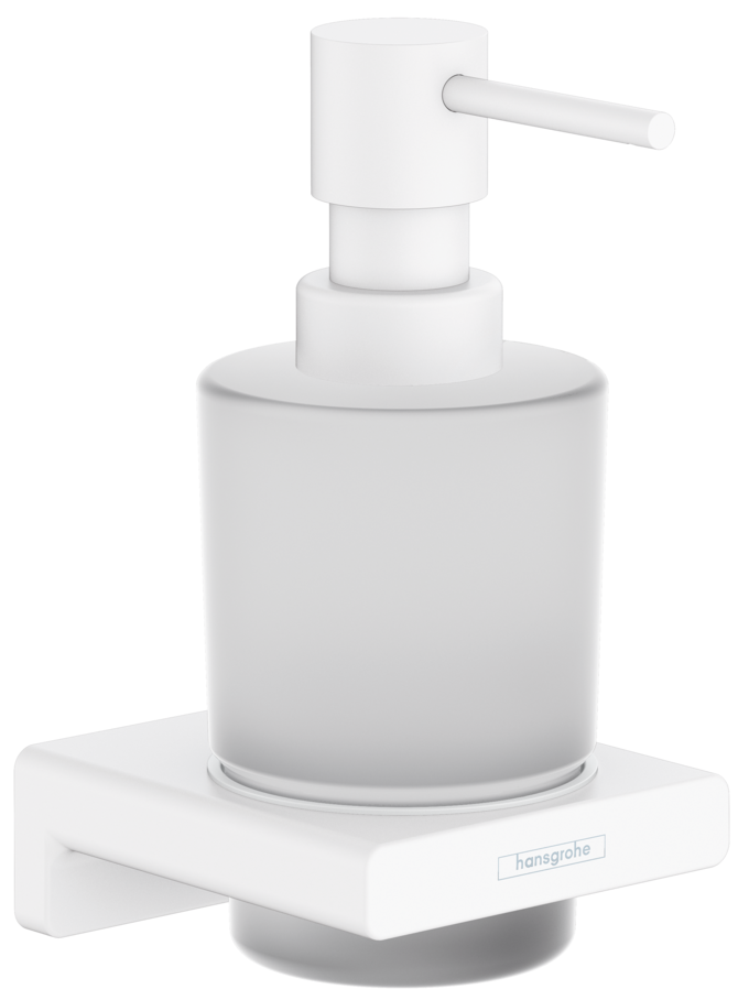 Дозатор жидкого мыла Hansgrohe AddStoris Matt White 41745700