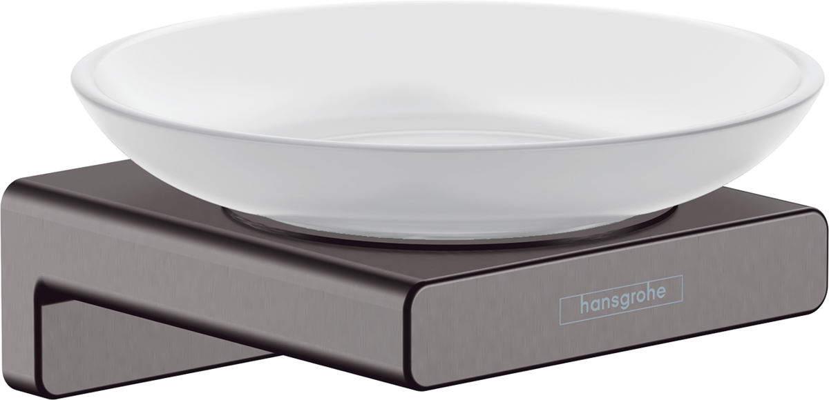 Мыльница Hansgrohe AddStoris Brushed Black Chrome 41746340