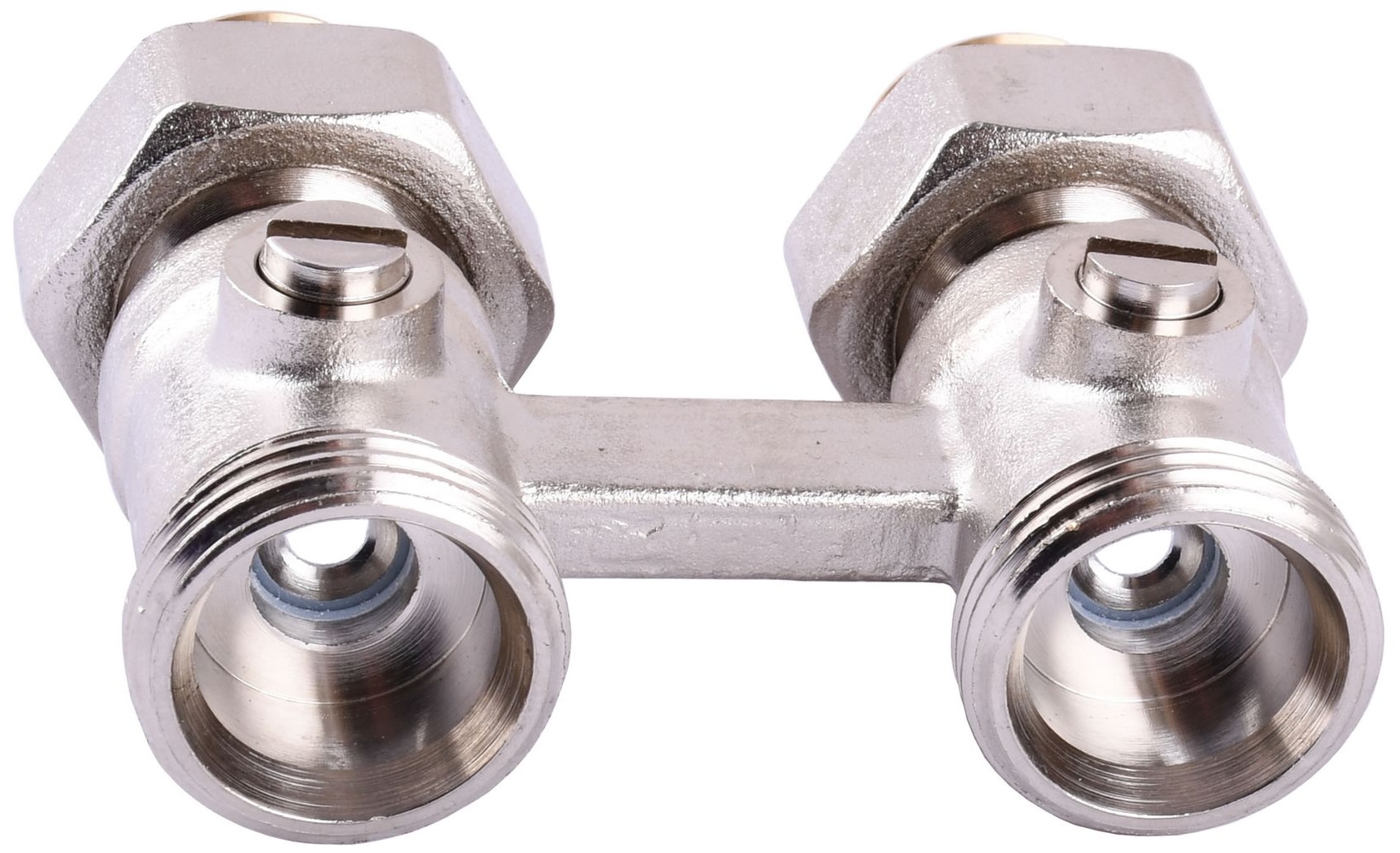 Узел нижнего подключения Solomon NV 5103 прямой, шаровой, 1/2"x3/4" цена 449 грн - фотография 2