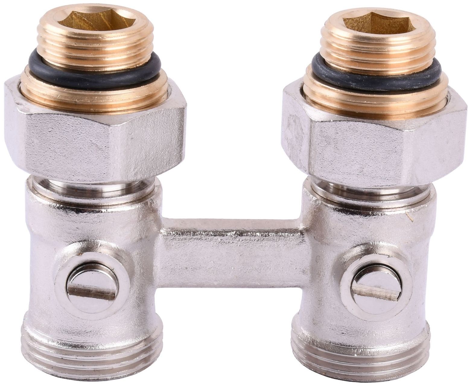 Узел нижнего подключения Solomon NV 5103 прямой, шаровой, 1/2"x3/4"