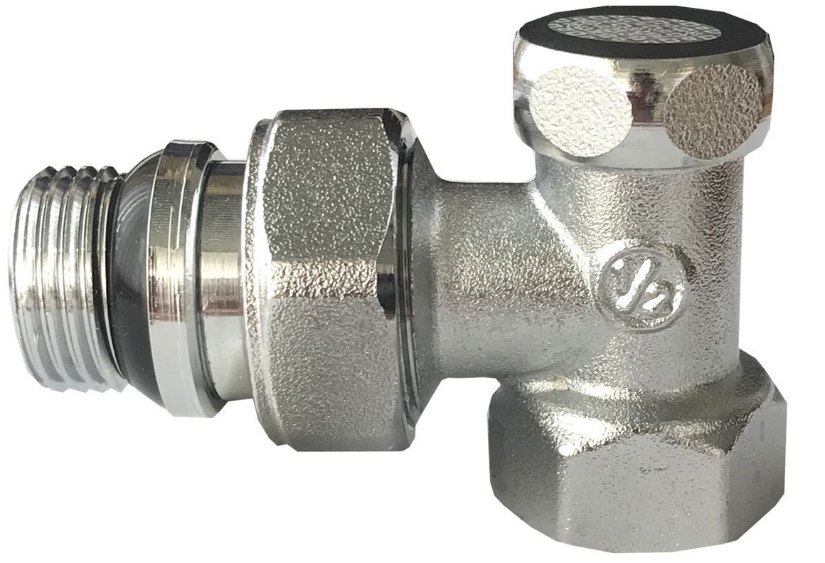 Кран радиаторный Solomon 1/2" с резиновым уплотнителем 160405 цена 233 грн - фотография 2