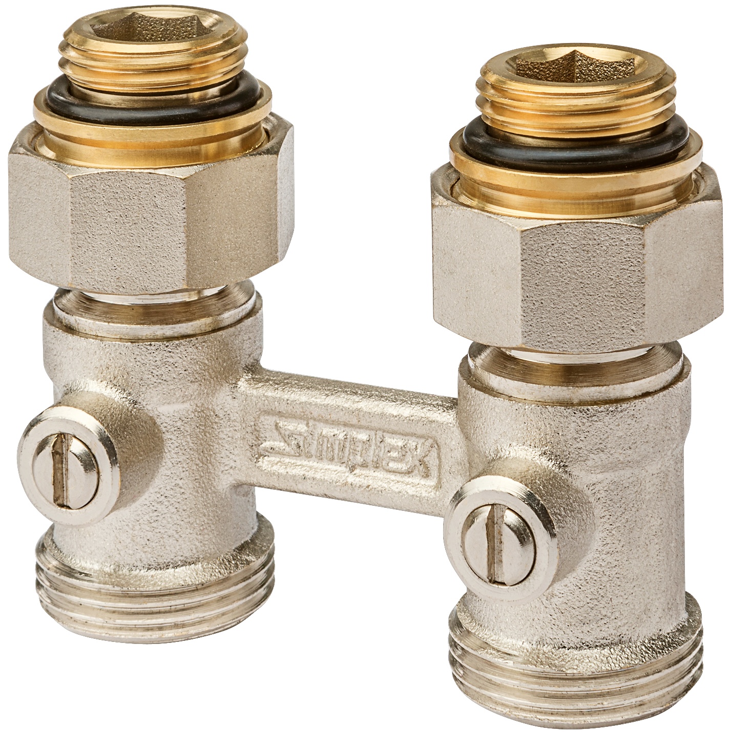 Вузол нижнього підключення Simplex тип D1/50 прямий, 1/2"x3/4" (F10011)