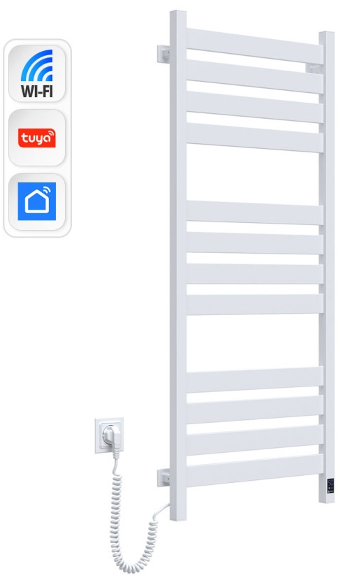 в продаже Полотенцесушитель Navin Авангард X 500x1200 Sensor с WI-FI, левосторонняя (12-844155-5012) - фото 3