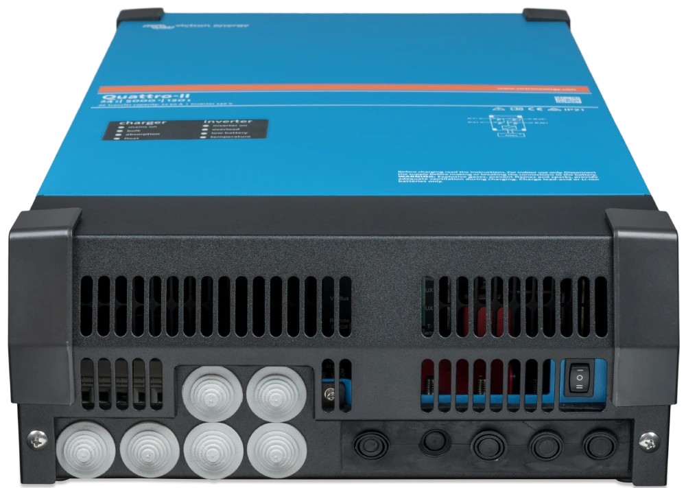 в продажу Інвертор гібридний Victron Energy Quattro-II 24/5000/120-50/50 (QUA242505010) - фото 3