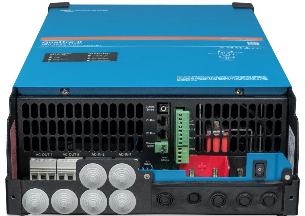 продаємо Victron Energy Quattro-II 24/5000/120-50/50 (QUA242505010) в Україні - фото 4