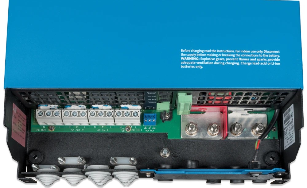 Інвертор гібридний Victron Energy Quattro-II 24/5000/120-50/50 (QUA242505010) інструкція - зображення 6