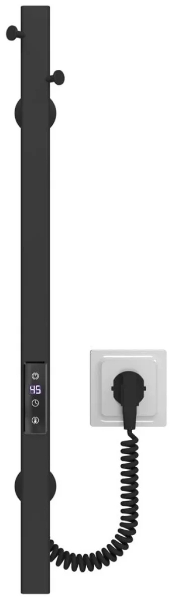 Полотенцесушитель Deffi Holly 30x600 Е Черный, JD04 (C.MB.60.30.E.B.U.2)