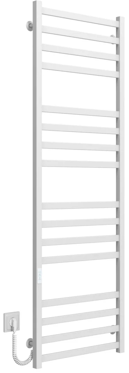Полотенцесушитель Deffi Avast ЧФ П16 500x1600 Е Белый, WD04, Левое подключение (B.AV.160.50.16.E.W.L.4) цена 10507 грн - фотография 2