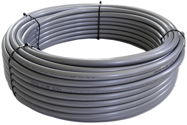 Труба для теплого пола Comisa PE-RT Evoh 16x2,0 мм, бухта 600м (TU1MU1620000)