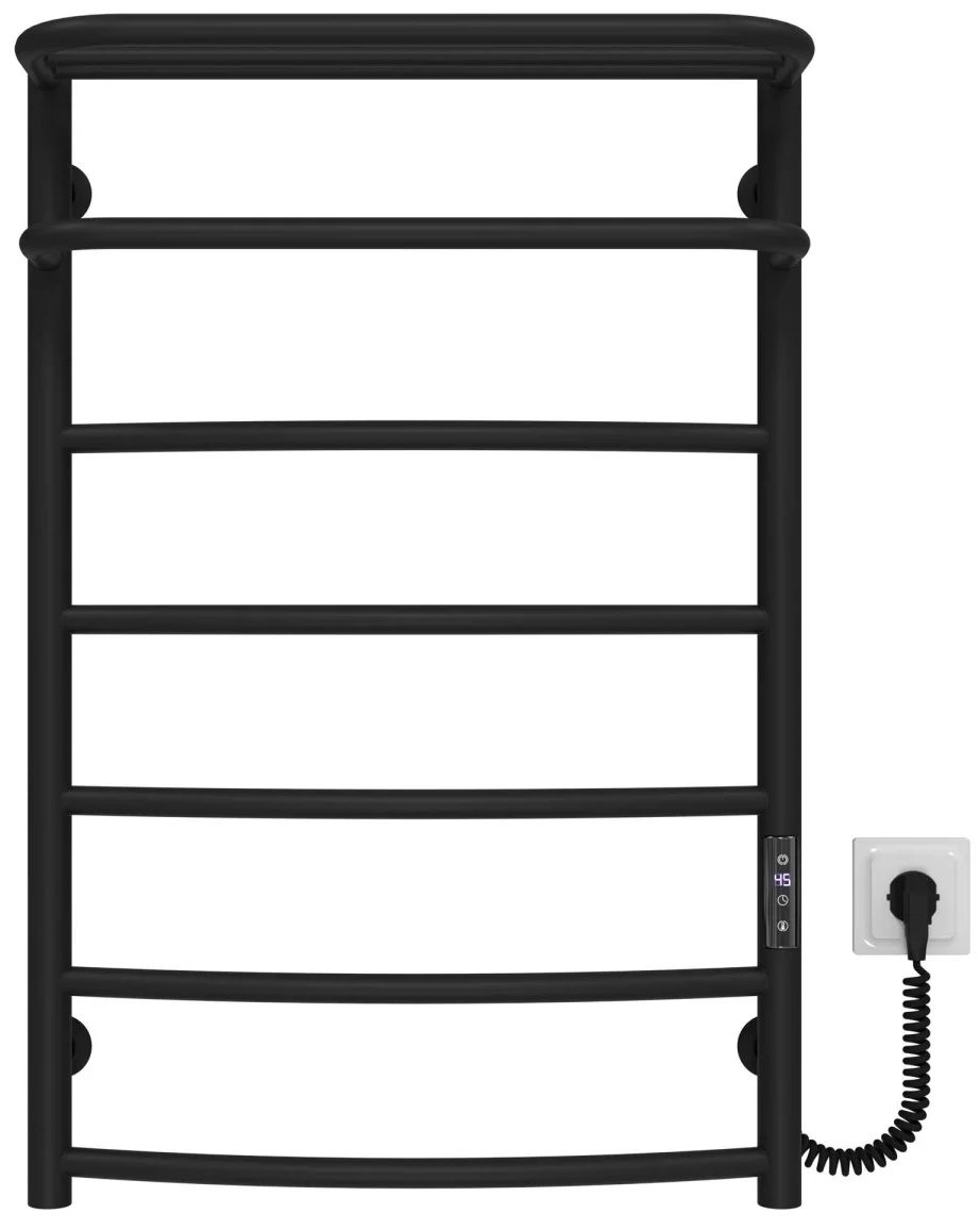 Deffi Отель П7 500*800 Е Черный, JD03, Правое подключение (C.OD.80.50.7.E.B.R.1)