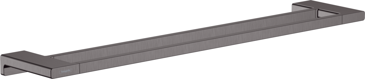 Держатель для полотенец двойной Hansgrohe AddStoris 62.6/64.8x12.4 см Brushed Black Chrome 41743340