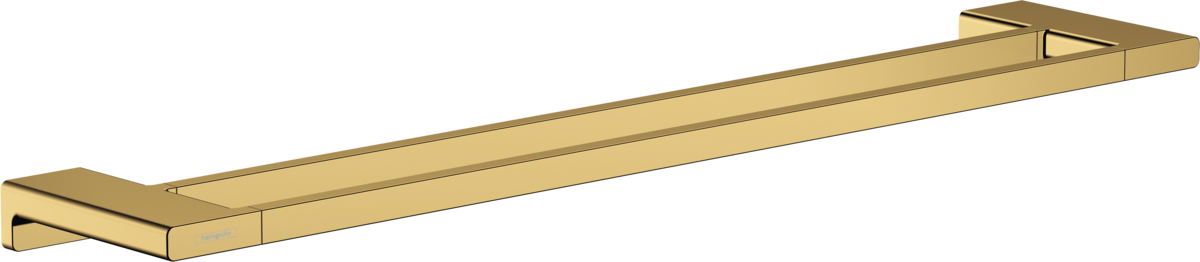 Держатель для полотенец двойной Hansgrohe AddStoris 62.6/64.8x12.4 см Polished Gold Optic 41743990