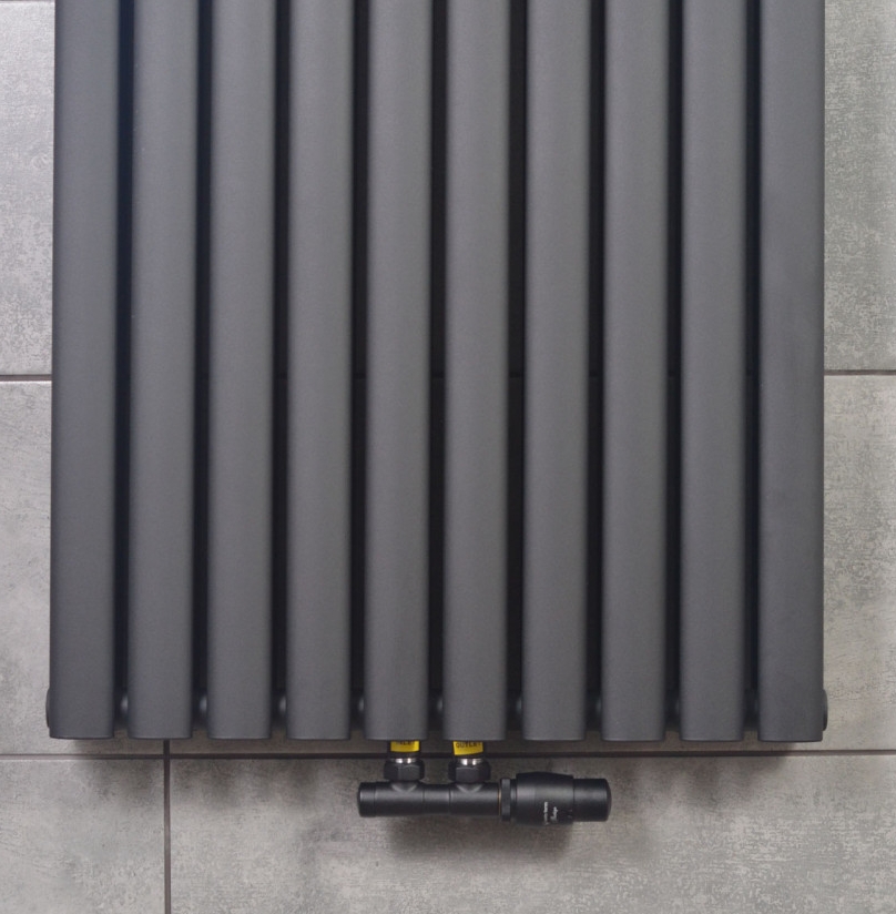 в продажу Радіатор для опалення Navin Ellipse Double 600x1800-10, чорний (02-245133-6018) - фото 3