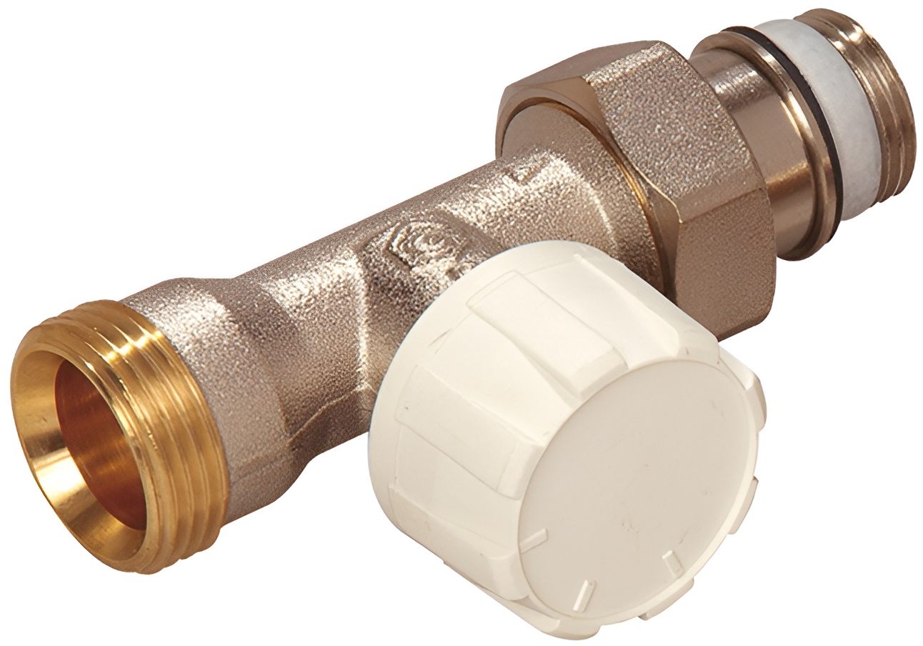 Термостатический клапан Simplex НР–НР DN15 3/4, евроконус, проходной (F34006)