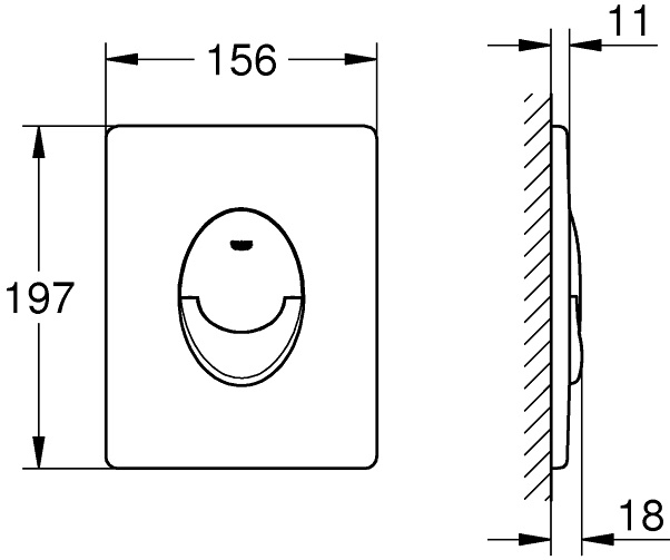 Grohe Start 38964KF0 Габаритные размеры