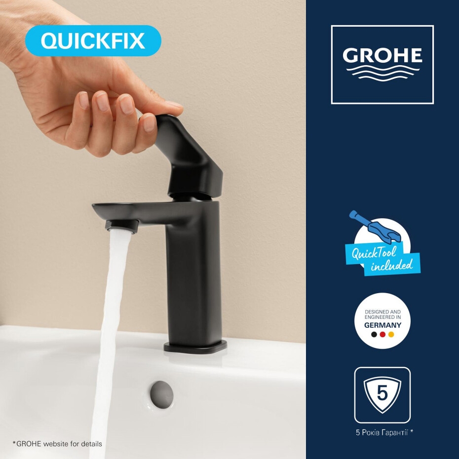 Смеситель Grohe QuickFix Dice M-Size 1018322430 обзор - фото 11