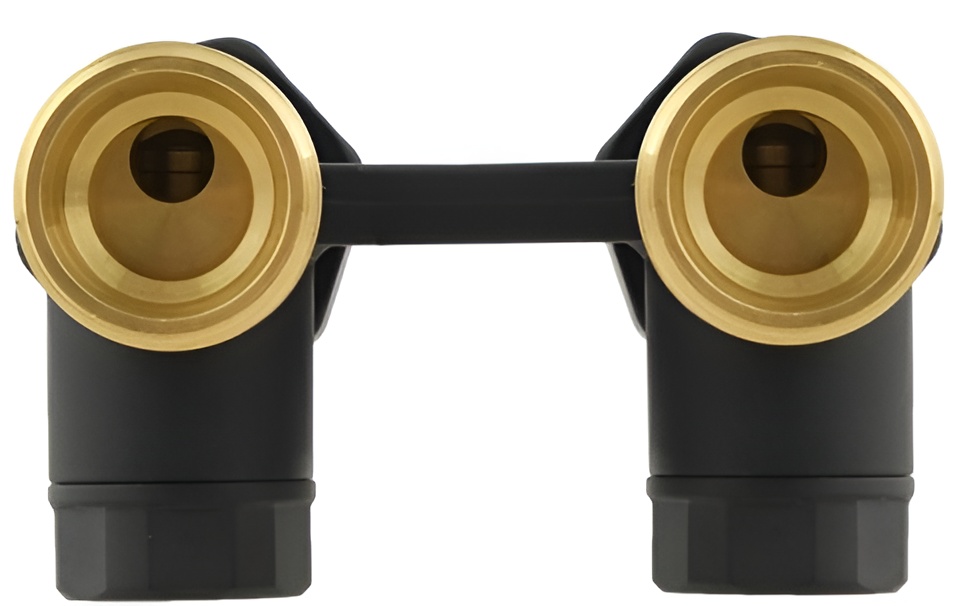 Узел нижнего подключения Raftec 1/2"x3/4", прямой, Black (DHRKS11-B) отзывы - изображения 5