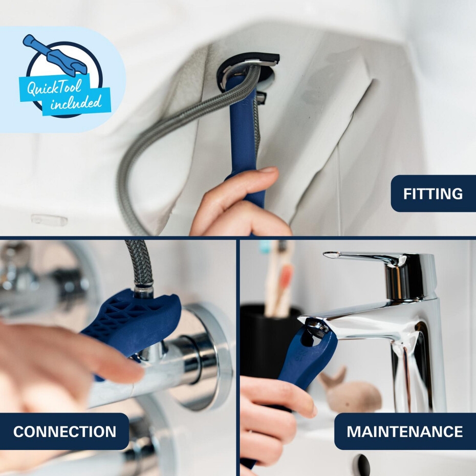 Смеситель Grohe QuickFix Dice M-Size 1018332430 отзывы - изображения 5