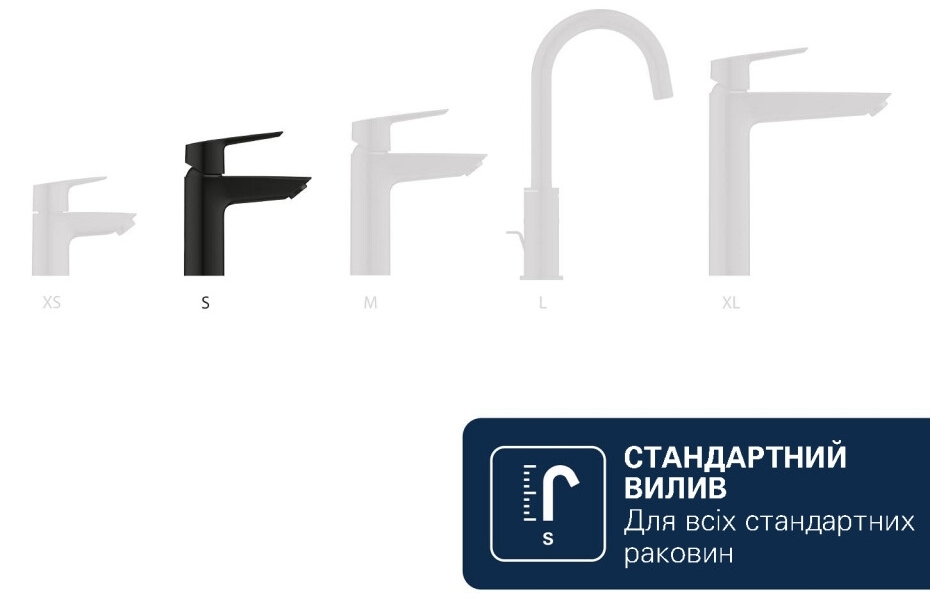 огляд товару Змішувач Grohe QuickFix Dice S-Size 1018562430 - фотографія 12
