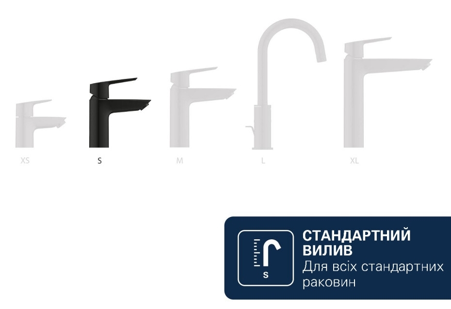 Змішувач Grohe QuickFix Dice ES S-Size 1018612430 огляд - фото 11