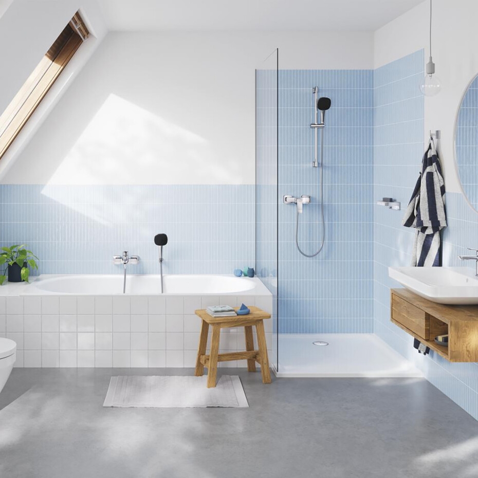 обзор товара Смеситель для душа Grohe QuickFix Dice 1018740000 - фотография 12