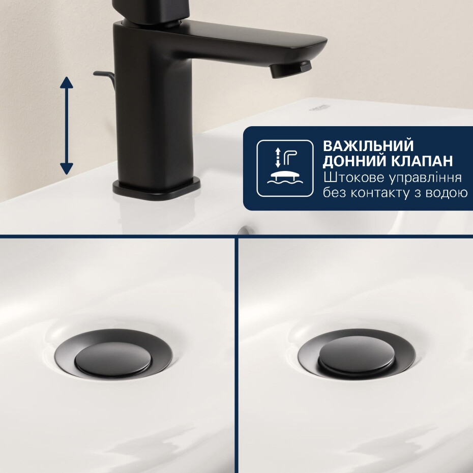 Змішувач для біде Grohe QuickFix Dice 1018772430 огляд - фото 8