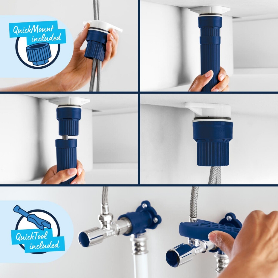 Змішувач Grohe QuickFix Dice XL-Size 1018920000 інструкція - зображення 6