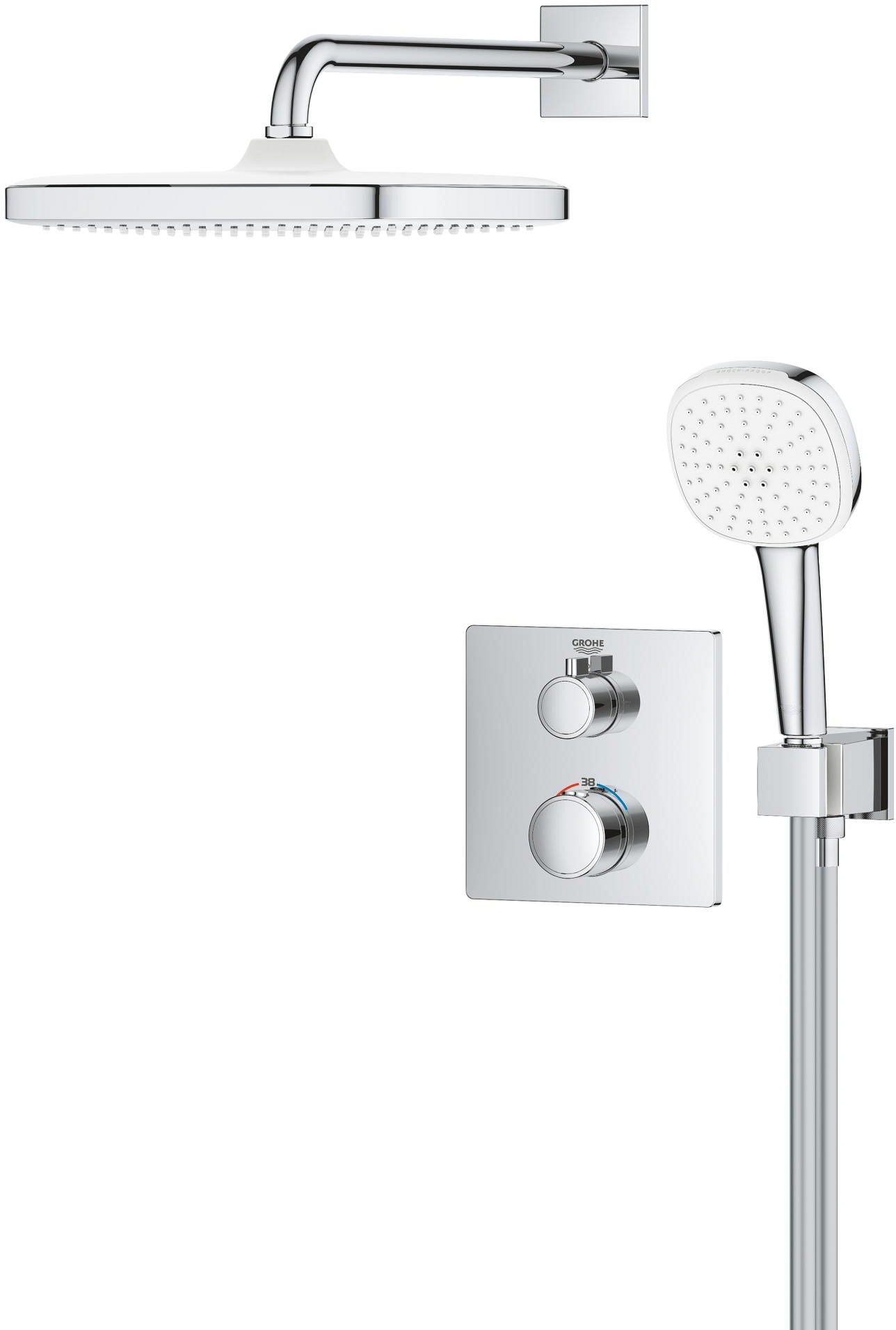 Душова система Grohe Grohtherm 1039950000 ціна 27795 грн - фотографія 2