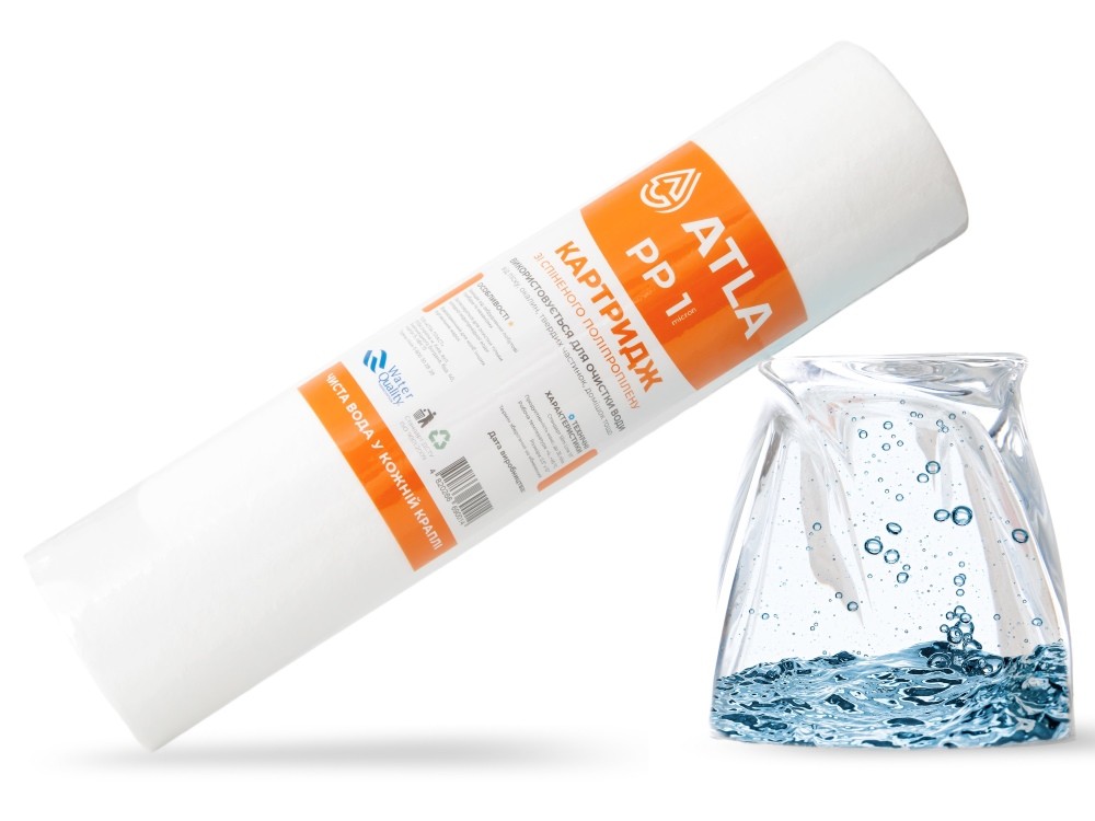 Картридж для фильтра Atla PP25101 1mcr (вспененный полипропилен) цена 0 грн - фотография 2