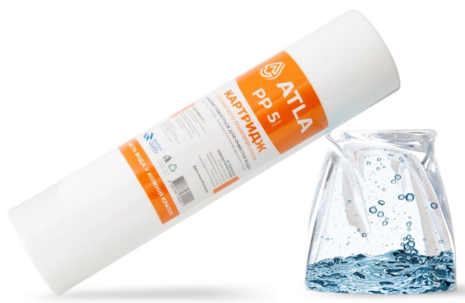 Картридж для фильтра Atla PP25105 5mcr (вспененный полипропилен) цена 0 грн - фотография 2