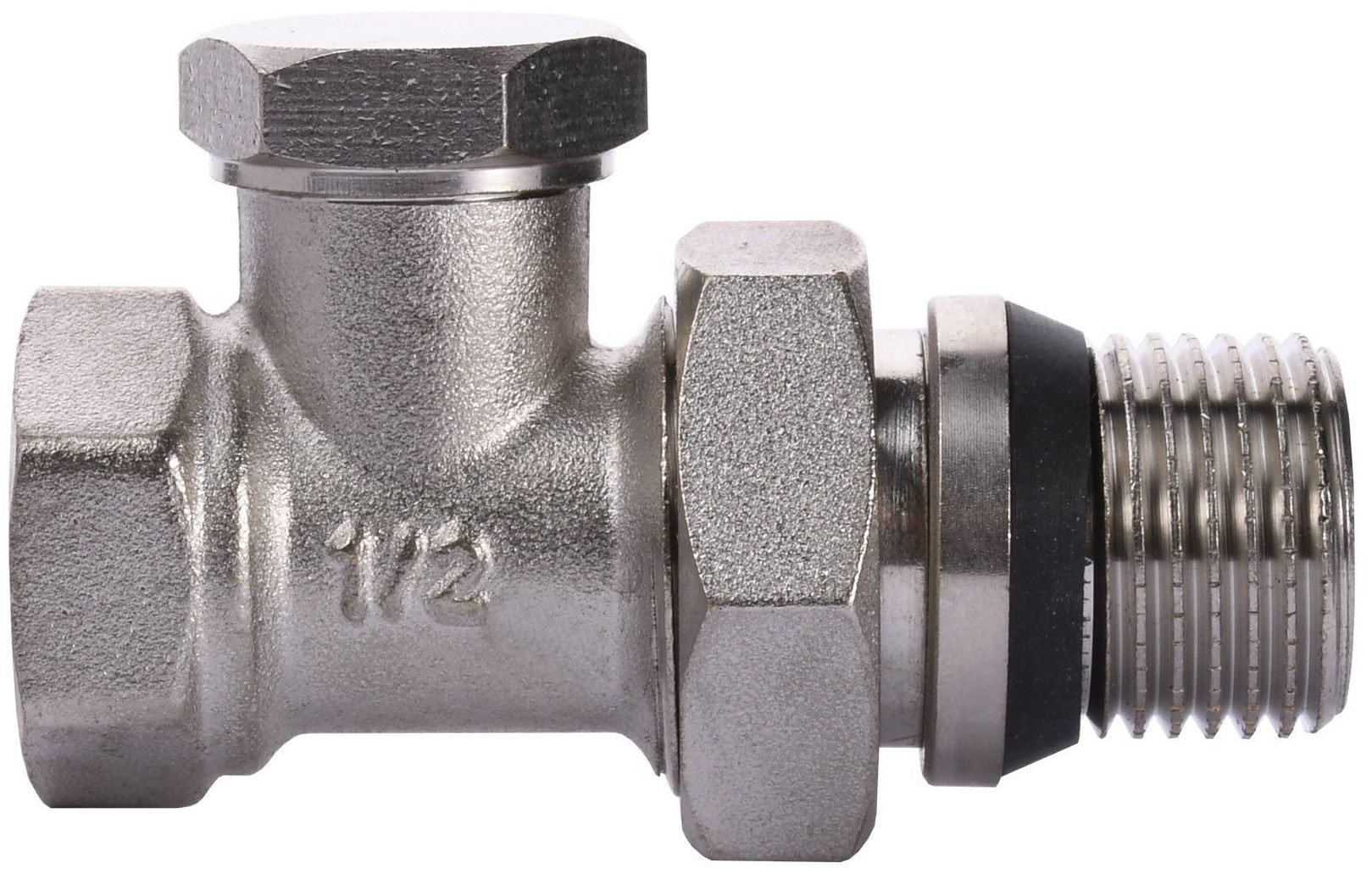 Ціна кран радіаторний ECO Technology 1/2" прямий, під ключ з ущільнювачем (ECO5108) в Вінниці