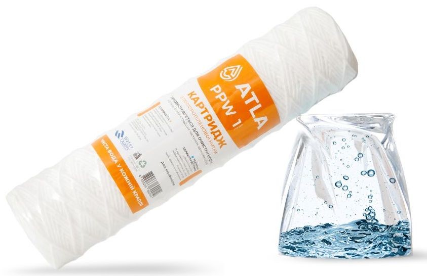 Картридж для фильтра Atla PPW25101 1mcr (нить полипропиленовая) цена 0 грн - фотография 2