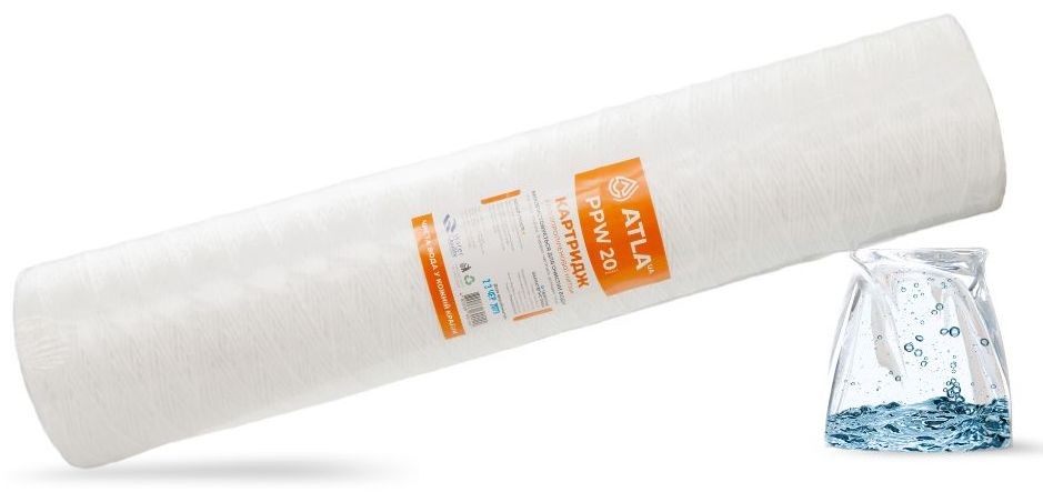 Картридж для фильтра Atla PPW452020 20mcr (нить полипропиленовая) цена 735 грн - фотография 2
