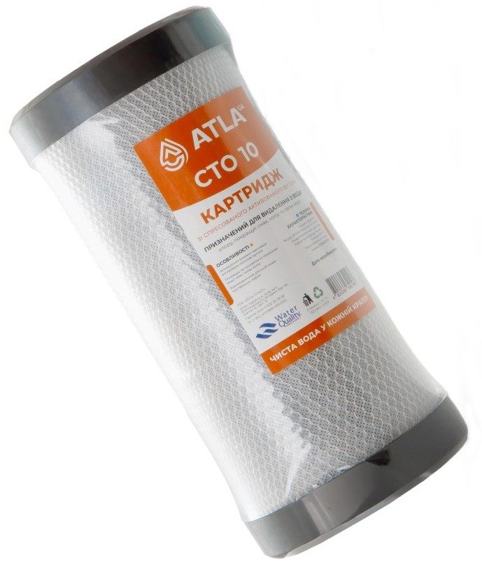 Картридж для фильтра Atla СТО4510 (прессованный активированный уголь)