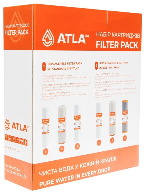 в продаже Комплект картриджей Atla RO-Best - фото 3