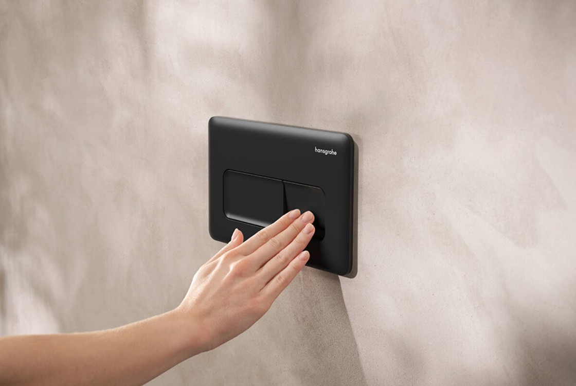 в продажу Панель змиву для інсталяції Hansgrohe iFrame Original Q Matt Black 66001670 - фото 3