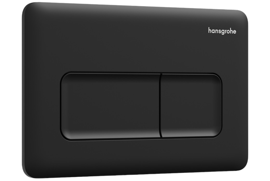 Панель змиву для інсталяції Hansgrohe iFrame Original Q Matt Black 66001670