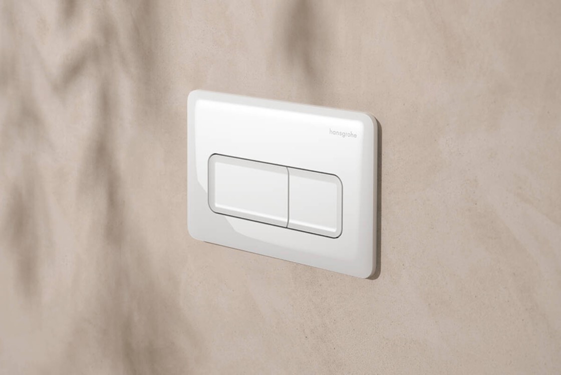 Панель змиву для інсталяції Hansgrohe iFrame Original Q Matt White 66001700 ціна 4131 грн - фотографія 2