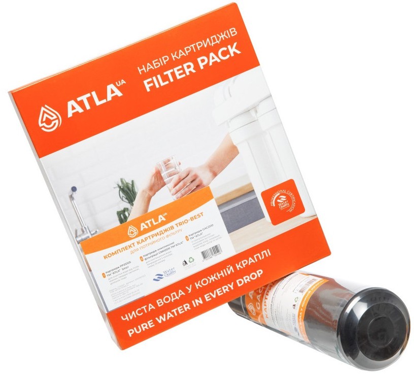 Комплект картриджей Atla Trio-Best цена 976 грн - фотография 2