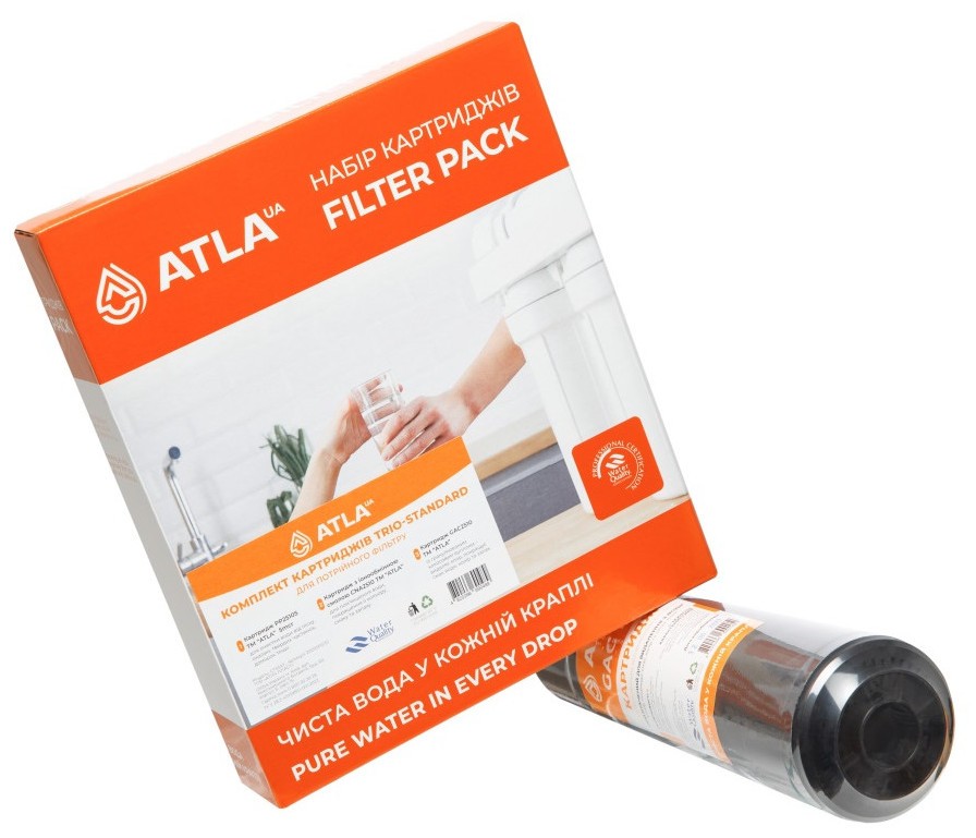Комплект картриджей Atla Trio-Standard цена 672 грн - фотография 2