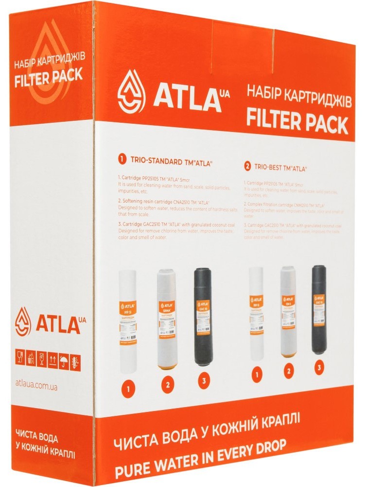 в продаже Комплект картриджей Atla Trio-Standard - фото 3
