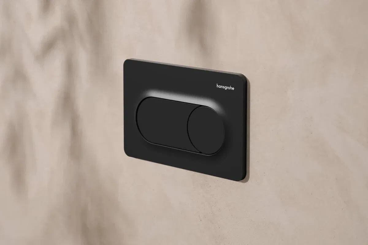 Панель змиву для інсталяції Hansgrohe iFrame Original S Matt Black 66002670 відгуки - зображення 5