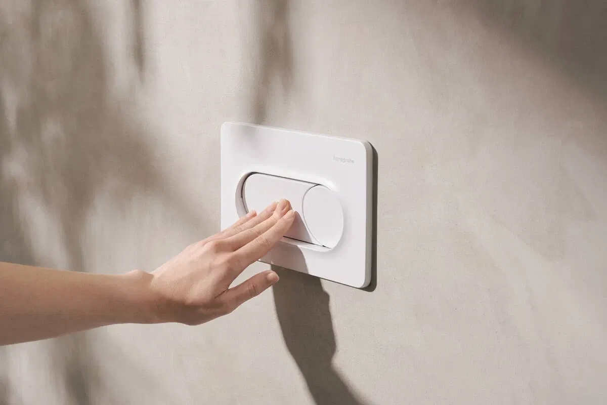 Панель змиву для інсталяції Hansgrohe iFrame Original S Matt White 66002700 ціна 4131 грн - фотографія 2