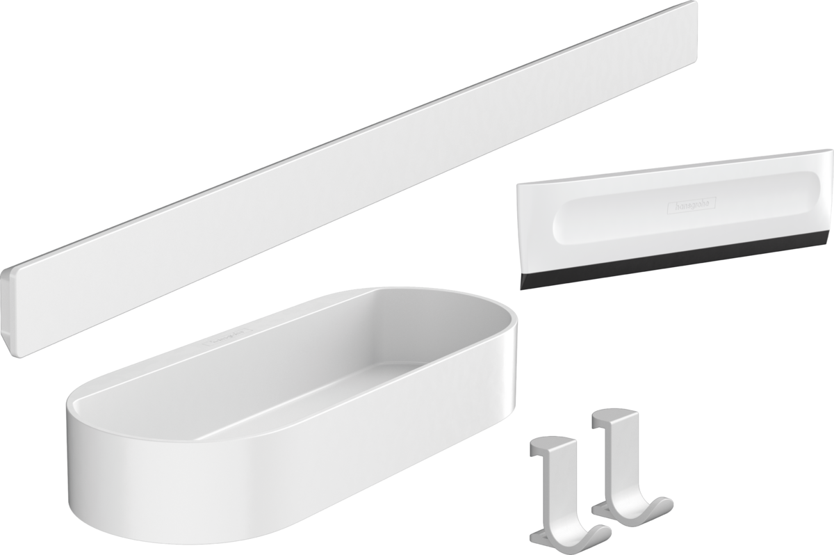 Комплект Аксесуарів 4в1 Hansgrohe WallStoris Matt White 27967700