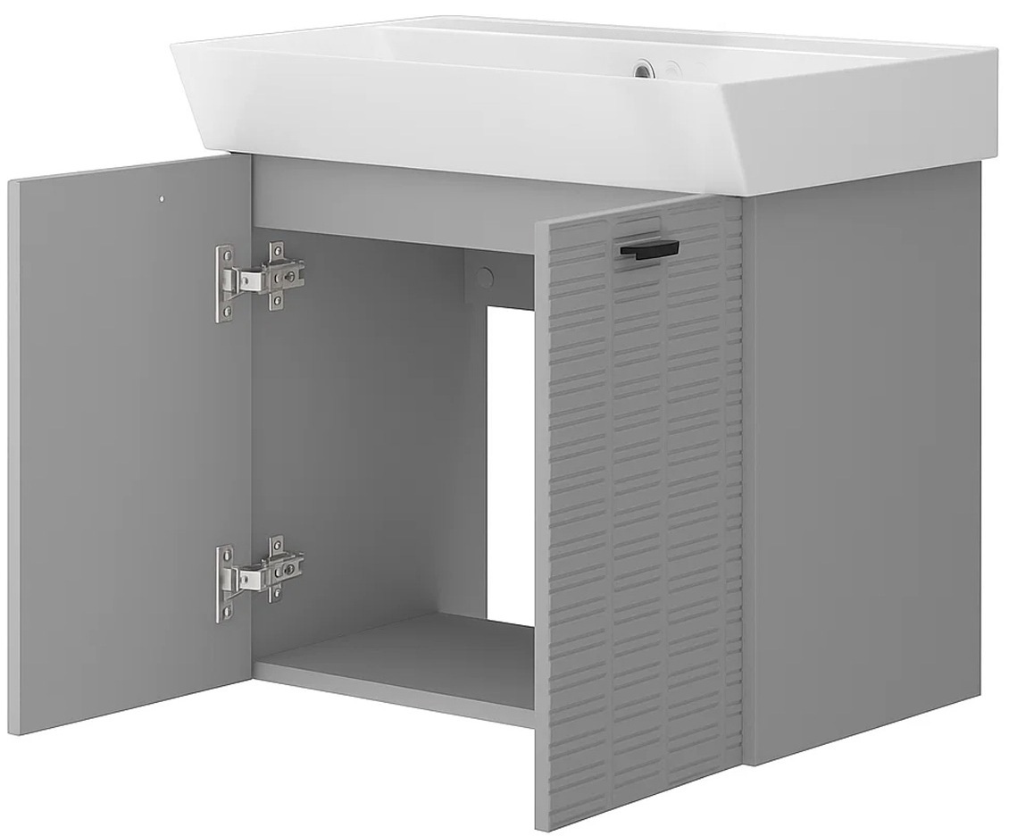 в продаже Тумба с умывальником Devit Flow, 50 см (484050G) - фото 3