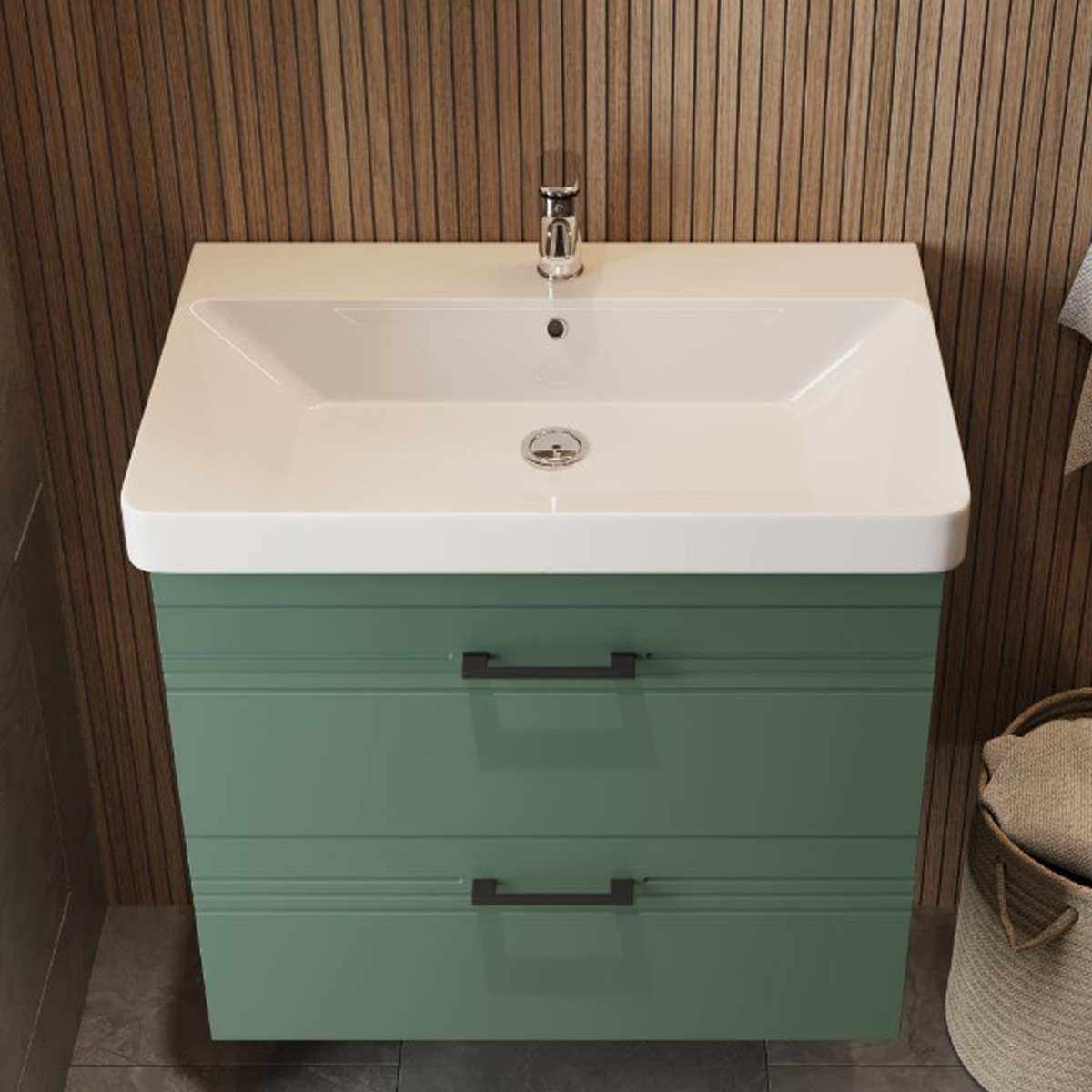 Тумба з умивальником Devit Urbanis, 60 см (454060E) відгуки - зображення 5